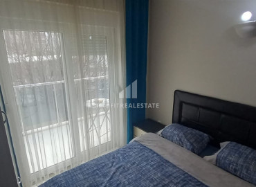 Cozy one-bedroom apartment 65 m2, ready to move in, 200 meters from the sea, in Oba, Alanya ID-11375 фото-14