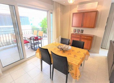 Furnished apartment, with two bedrooms, 300 meters from the sea, Oba, Alanya 100 m2 ID-12776 фото-5