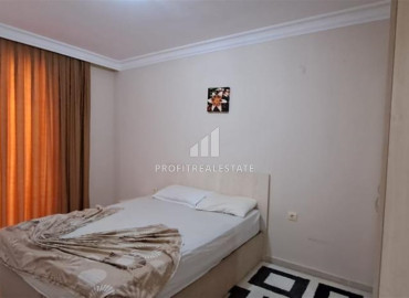 One-bedroom apartment 50 m2 in a new building, with a kitchen set, fine finishing, bathroom equipment, unfurnished, in Oba, Alanya ID-12781 фото-5