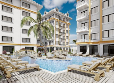 One-bedroom apartment, 49m², in a premium class residence under construction in the center of Alanya, 550m from Keykubat beach ID-12800 фото-9