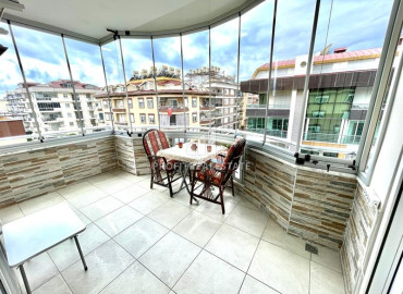 Furnished penthouse with three bedrooms, 200m², 300 meters from the sea, in Oba, Alanya. ID-12802 фото-17