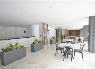 Меблированная двухкомнатная квартира 42 м2, по привлекательной цене, в комплексе с инфраструктурой в Авсалларе, Аланья ID-12829 фото-4