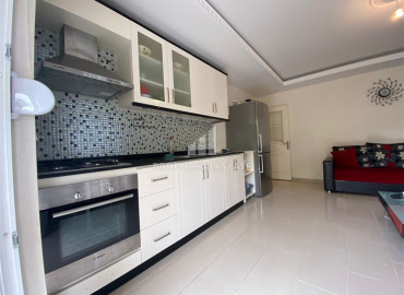 Stylish furnished one-bedroom apartment 55 m2, in the very center of Alanya ID-12830 фото-7
