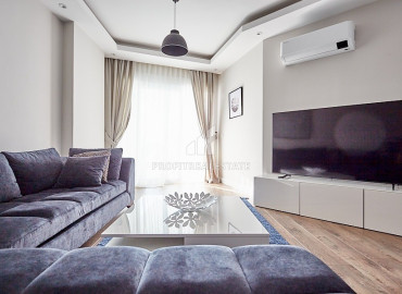 Luxury three bedroom penthouse 200 m2, with panoramic sea views, Tosmur, Alanya ID-12832 фото-2
