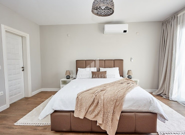 Luxury three bedroom penthouse 200 m2, with panoramic sea views, Tosmur, Alanya ID-12832 фото-3