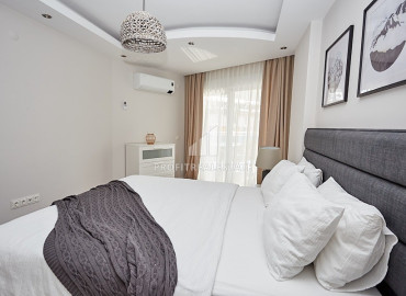 Luxury three bedroom penthouse 200 m2, with panoramic sea views, Tosmur, Alanya ID-12832 фото-7