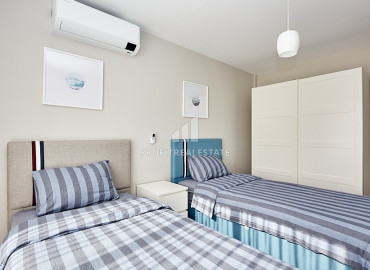 Luxury three bedroom penthouse 200 m2, with panoramic sea views, Tosmur, Alanya ID-12832 фото-9