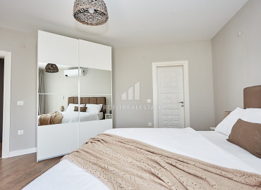 Luxury three bedroom penthouse 200 m2, with panoramic sea views, Tosmur, Alanya ID-12832 фото-10