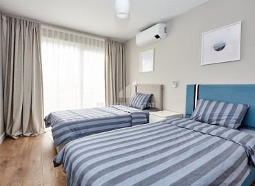 Luxury three bedroom penthouse 200 m2, with panoramic sea views, Tosmur, Alanya ID-12832 фото-12