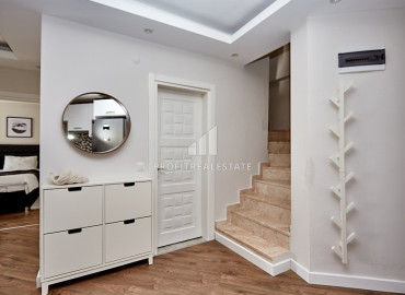 Luxury three bedroom penthouse 200 m2, with panoramic sea views, Tosmur, Alanya ID-12832 фото-14