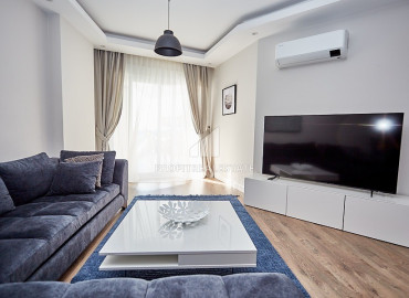 Luxury three bedroom penthouse 200 m2, with panoramic sea views, Tosmur, Alanya ID-12832 фото-16