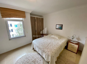 Furnished spacious two bedroom apartment 107 m2, with glazed balconies, 350 meters from the beach, Tosmur, Alanya ID-12833 фото-8