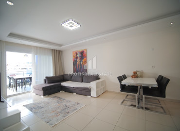 Spacious furnished one-bedroom apartment, 70m², in a premium class residence in Oba, Alanya ID-12610 фото-3
