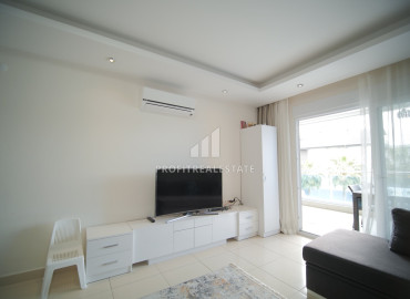 Spacious furnished one-bedroom apartment, 70m², in a premium class residence in Oba, Alanya ID-12610 фото-7