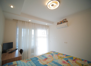 Spacious furnished one-bedroom apartment, 70m², in a premium class residence in Oba, Alanya ID-12610 фото-11