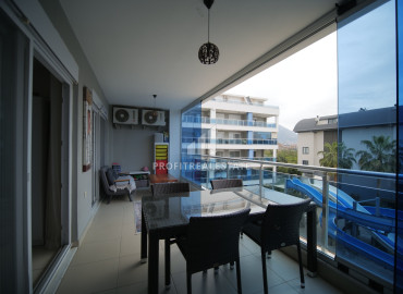 Spacious furnished one-bedroom apartment, 70m², in a premium class residence in Oba, Alanya ID-12610 фото-20