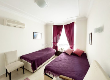 Элегантная квартира с двумя спальнями, 100м², в уютном комплексе в 400 метрах от моря в Махмутларе, Алания ID-12855 фото-20