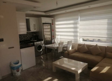 Furnished one-bedroom apartment 200 meters from the sea in the center of Oba, Alanya ID-12867 фото-3
