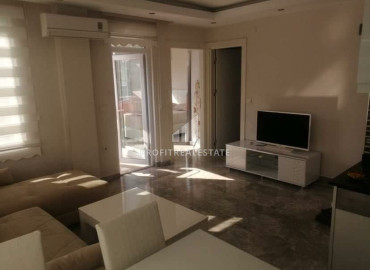 Furnished one-bedroom apartment 200 meters from the sea in the center of Oba, Alanya ID-12867 фото-13