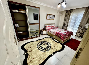 Stylish furnished two bedroom apartment 105 m2, 500 meters from the sea in Mahmutlar, Alanya ID-12869 фото-11
