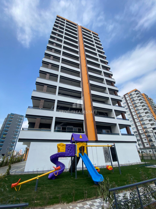 Двухкомнатная квартира, 65м², на высоком этаже в 400м от моря в Эрдемли, Арпачбахшиш ID-12870 фото-1