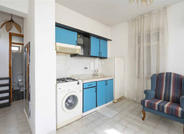 Меблированная двухкомнатная квартира, 60м², в уютном комплексе в 150м от пляжа Инжекум в Авсалларе, Алания ID-12880 фото-14