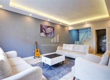 Duplex apartment 2 + 1, furnished, just 500 meters from the sea, Caglayan, Muratpasa, Antalya, 135 m2 ID-12890 фото-2