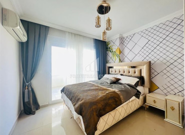 Дизайнерские трёхкомнатные апартаменты 125 м2, с роскошным авторским интерьером, в 150 метрах от моря в Махмутларе, Аланья ID-12893 фото-7