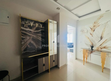 Дизайнерские трёхкомнатные апартаменты 125 м2, с роскошным авторским интерьером, в 150 метрах от моря в Махмутларе, Аланья ID-12893 фото-13