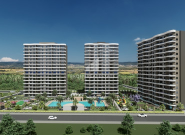 Инвестиционный проект премиум класса: квартиры 1+1, 2+1, 78-120м² в районе Мерсина - Арпачбахшиш. ID-12910 фото-3