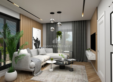 Двухкомнатные квартиры, 43-48м² в инвестиционном проекте премиум класса в 350м от моря в районе Мерсина - Мезитли. ID-12913 фото-10