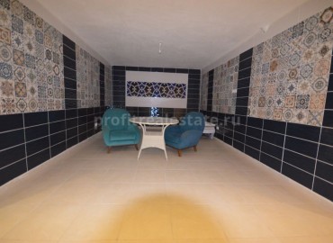 Квартира планировки 1+1 с частичным видом на море, полным пакетом мебели в современном комплексе с отличной локацией в Махмутларе, Алания, 65 кв.м. ID-0996 фото-6