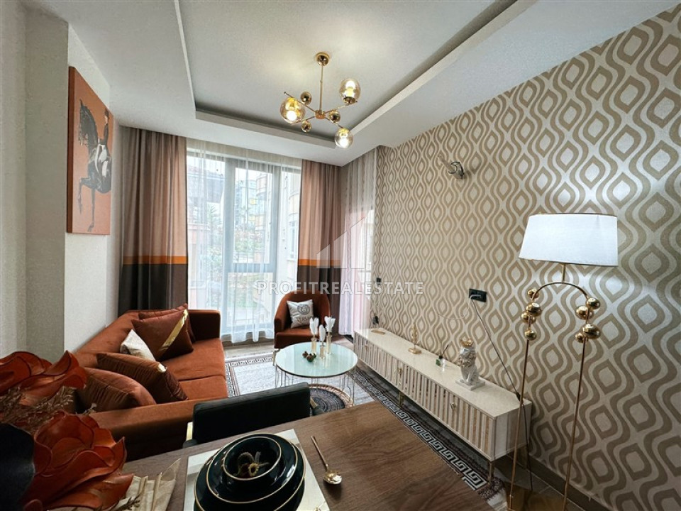 Двухкомнатные апартаменты с дизайнерским интерьером в резиденции 2022 года строительства Махмутлар, Аланья 47 м2 ID-12921 фото-2
