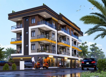 Investment property: one-bedroom apartment at the initial stage of construction, Altintash, Antalya, 45 m2 ID-12932 фото-3