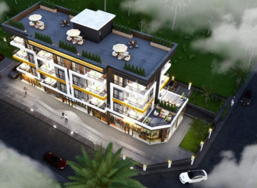 Инвестиционная недвижимость: двухкомнатная квартира на начальном этапе строительства, Алтынташ, Анталия, 45 м2 ID-12932 фото-6
