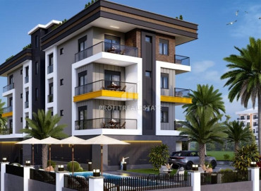 Investment property: one-bedroom apartment at the initial stage of construction, Altintash, Antalya, 45 m2 ID-12932 фото-8