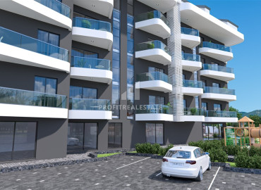 Apartment, 48-145m², in a residence at the initial stage of construction in Oba, Alanya, 2500m from the sea ID-12935 фото-5