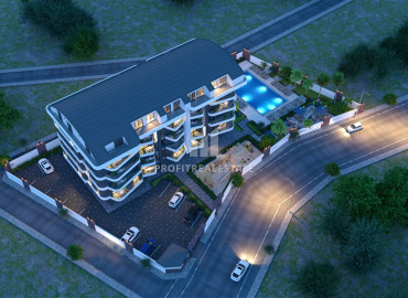Apartment, 48-145m², in a residence at the initial stage of construction in Oba, Alanya, 2500m from the sea ID-12935 фото-10