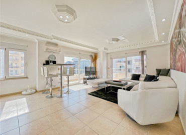 Меблированные трехкомнатные апартаменты в центре Махмутлара, Аланья, 115 м2 ID-12939 фото-2