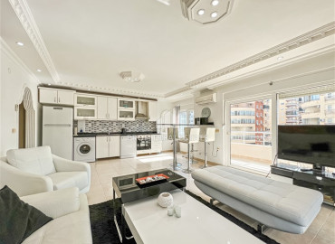 Меблированные трехкомнатные апартаменты в центре Махмутлара, Аланья, 115 м2 ID-12939 фото-4