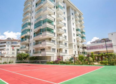 Elegant furnished two bedroom apartment 135 m2, with a glazed balcony, 300 meters from the sea, Tosmur, Alanya ID-12944 фото-15