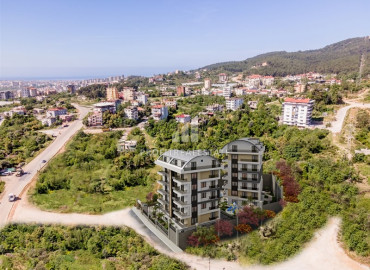 Offer for your investment: a cozy residence with facilities in the mountainous region of Alanya Chiplakli ID-12950 фото-3