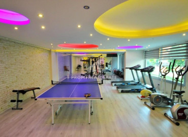 Уютная квартира с одной спальней, 65м², в комфортабельном комплексе в центре Махмутлара, в 200м от моря ID-12952 фото-12