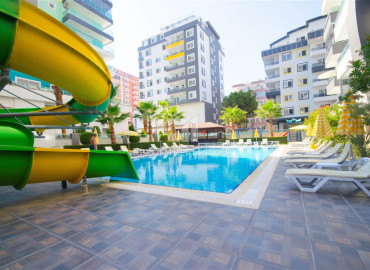 Уютная квартира с одной спальней, 65м², в комфортабельном комплексе в центре Махмутлара, в 200м от моря ID-12952 фото-15