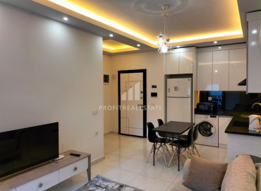 Furnished one-bedroom apartment 58m2, in a residence with developed facilities in Mahmutlar, Alanya ID-12957 фото-12