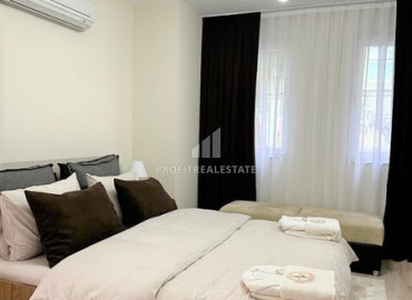 Three-storey furnished townhouse 135 m2, with two bedrooms, 400 meters from the sea in Konakli, Alanya ID-12976 фото-10