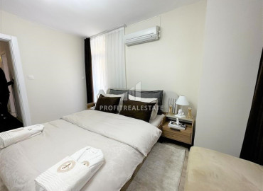 Three-storey furnished townhouse 135 m2, with two bedrooms, 400 meters from the sea in Konakli, Alanya ID-12976 фото-11