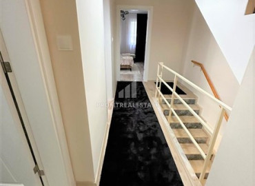Three-storey furnished townhouse 135 m2, with two bedrooms, 400 meters from the sea in Konakli, Alanya ID-12976 фото-12