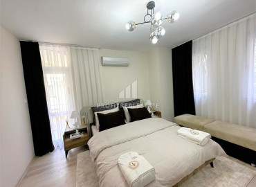 Three-storey furnished townhouse 135 m2, with two bedrooms, 400 meters from the sea in Konakli, Alanya ID-12976 фото-13