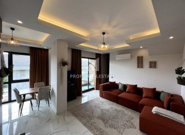 Furnished stylish two bedroom apartment, in a residence with facilities, Oba, Alanya ID-12978 фото-5